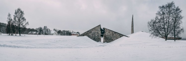 A Winter's Day at the Maarjamäe Memorial